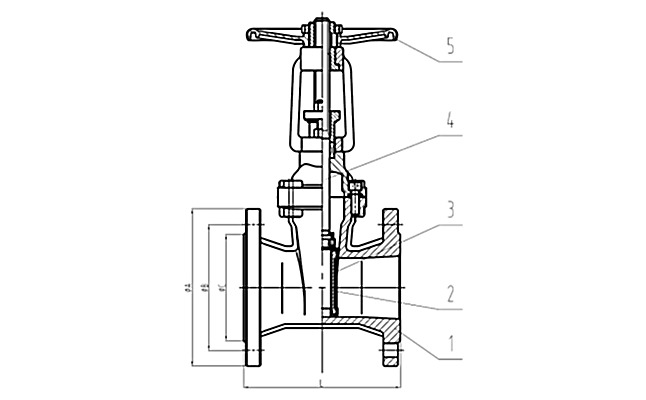 Z41X-16Q明杆软密封闸阀