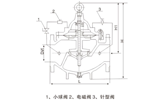 600X电动水力控制阀